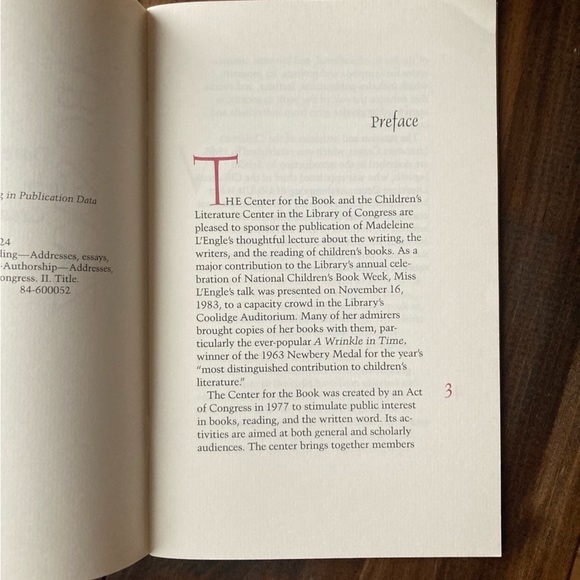 Madeleine L'Engle: ABC & XYZ - Dare to Be Creative! Library of Congress - 1984 - Picture 8 of 16